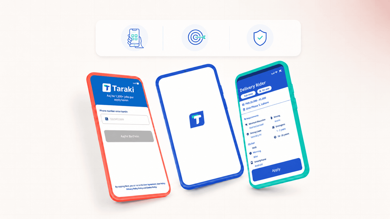 Taraki — two-sided job marketplace across web and mobile